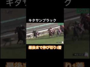 キタサンブラックが重賞制覇！最後まで伸び切るレース