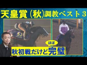 【イクイノックスとドウデュースに割って入る１頭が！】競馬エイト・高橋賢司トラックマンの調教解説＜天皇賞(秋)GⅠ＞