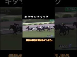 【宝塚記念】キタサンブラックが最後の最後に差されてしまう…