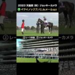 【ジョッキーカメラ×レース映像】2023年天皇賞(秋) イクイノックス C.ルメール騎手 #shorts |JRA公式