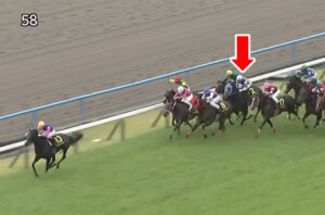 【オパールS】ビッグシーザー父親譲りの”前が壁“披露www