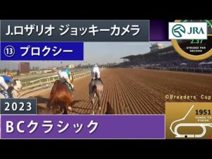 【ジョッキーカメラ】プロクシー騎乗のJ.ロザリオ騎手ジョッキーカメラ映像（ブリーダーズカップ協会提供）｜ 2023年BCクラシック ｜ JRA公式