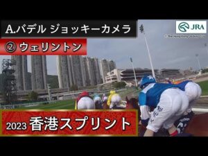 【ジョッキーカメラ】ウェリントン騎乗のA.バデル騎手ジョッキーカメラ映像（香港ジョッキークラブ提供）｜ 2023年香港スプリント ｜ JRA公式
