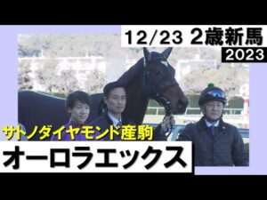 《2023年 新馬》松山騎手「非常に強い内容」オーロラエックスが人気に応えデビュー勝ち！　12月23日(土)阪神芝2000ｍ　実況：石田一洋【カンテレ公式】