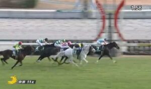 【競馬】中日新聞杯は三浦騎乗のヤマニンサルバムがＶ