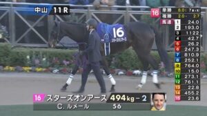 スターズオンアース（実質牝馬三冠、リバティより強い、鞍上ルメール）←こいつが７番人気だった理由