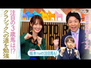 「ポテンシャルはシンエンペラーと互角か…！？」今年もクラシックが待ちきれない！競馬BEAT解説の好調トラックマンの注目馬は？[菅井友香のウマ友になってくれませんか？４７]