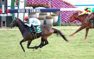 【シンザン記念】3番人気ノーブルロジャーが重賞初勝利！３連単は２１万円超の波乱