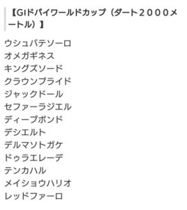 【競馬】JRAがドバイドバイワールドカップデー登録馬を発表　日本馬は過去最高となる139頭が登録