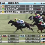 【京都牝馬S】ムルザバエフ 16人気コムストックロードを持ってくる