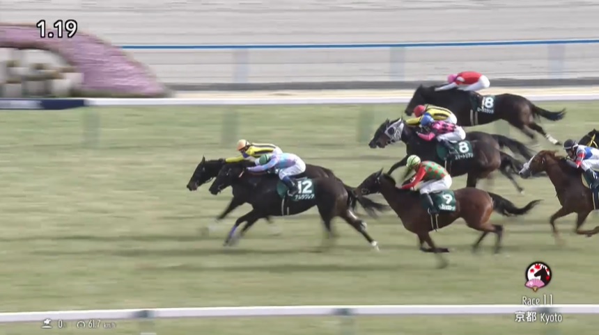 【京都牝馬ステークス2024】結果・動画/ソーダズリングが末脚比べを制す