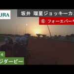 【ジョッキーカメラ】フォーエバーヤング騎乗の坂井瑠星騎手ジョッキーカメラ映像| 2024年サウジダービー | JRA公式