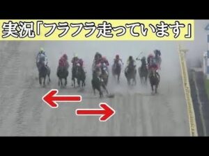 フラフラ走っていますと思わず実況されてしまうサトノティターンw