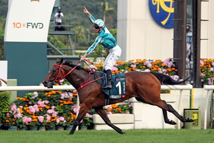 【香港最強馬】ロマンチックウォリアー、マクドナルド騎手で安田記念へ