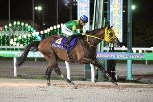ウシュバテソーロ、かしわ記念からも逃亡!!!