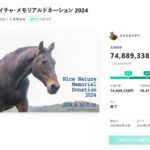 ナイスネイチャ募金過去最高7400万超えwww