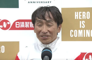 横山典「皐月賞の(取り消し)決断が間違っていなかったと証明できて嬉しい」