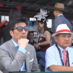 藤田オーナー「3着!凄い!後ちょっとだったね!」とはしゃぐ 矢作調教師「勝てたのに…」と悔しがる