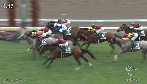 【競馬】クイーンＳは丹内騎乗のコガネノソラがＶ