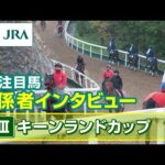 【注目馬 関係者インタビュー】2024年 キーンランドカップ|JRA公式