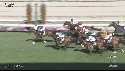 【競馬】ＵＨＢ賞は武豊騎乗のプルパレイがＶ　武豊は4勝の固め勝ち