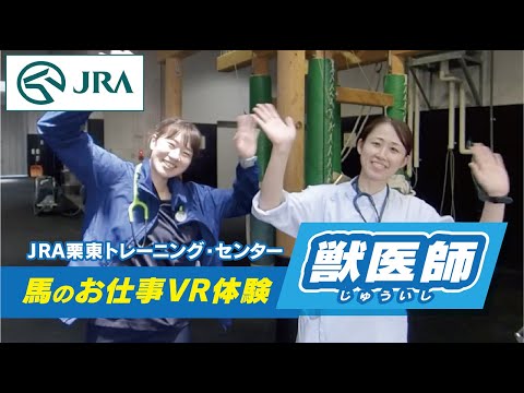 【馬のお仕事VR体験】栗東トレーニング・センター「獣医師の１日」 | JRA公式