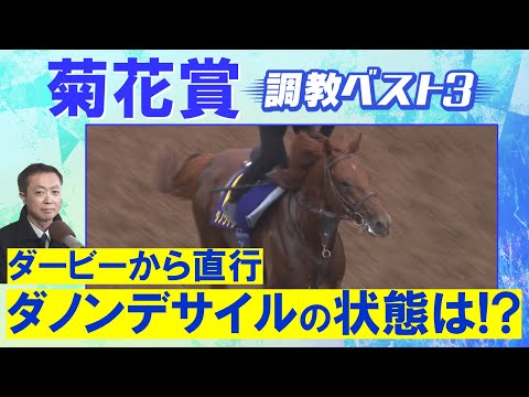 「すごく不気味に感じる」ダノンデサイル、アーバンシック 、コスモキュランダ・・・競馬エイト・高橋賢司トラックマンの調教解説＜菊花賞(ＧⅠ)＞