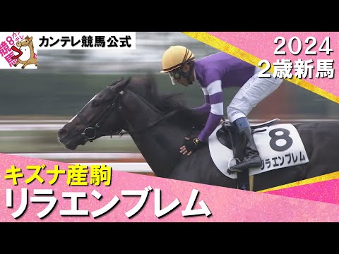 浜中俊騎手「楽に勝ってくれました」１番人気リラエンブレムが抜け出しデビュー勝ち！　2024年 10月27日(日)２歳新馬　京都芝1600m　実況：岡安譲【カンテレ公式】