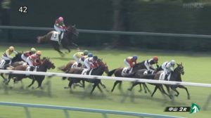 【土曜中山2R】ドゥフトブリューテ逸走