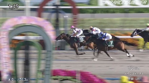 【競馬】みやこＳは鮫島克駿騎乗のサンライズジパングがＶ