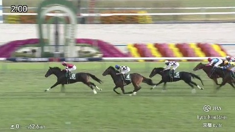 【競馬】京都2歳Ｓは川田騎乗のエリキングが無傷の3連勝