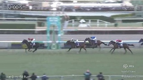 【競馬】ホープフルSは北村友騎乗のクロワデュノールが圧勝