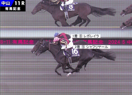 【有馬記念】3歳牝馬レガレイラがハナ差競り勝つ！２着10番人気シャフリヤール