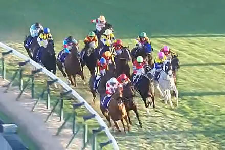 【有馬記念】ラップ6.8-11.7-12.9-12.4-12.4-13.3-12.4-12.0-11.3-11.4-11.6-11.5-12.1