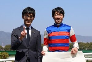 秋山真一郎調教師「ユタカさんはカッコいい！尊敬するユタカさん大好き♡」