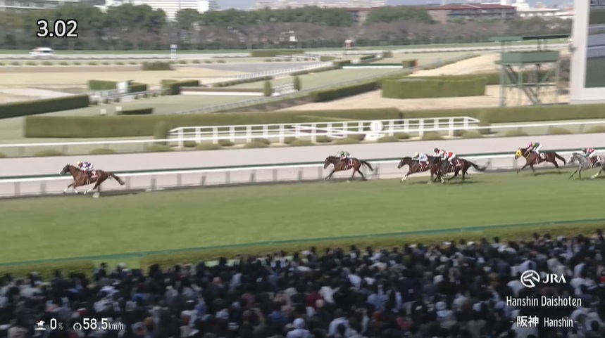 【阪神大賞典2025】結果・動画/サンライズアースが６馬身差圧勝V