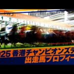 2025香港チャンピオンズデー出走馬紹介 | JRA公式