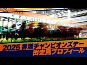 2025香港チャンピオンズデー出走馬紹介 | JRA公式