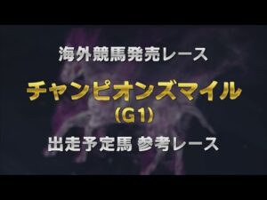 【参考レース】2025年 チャンピオンズマイル（G1）｜JRA公式
