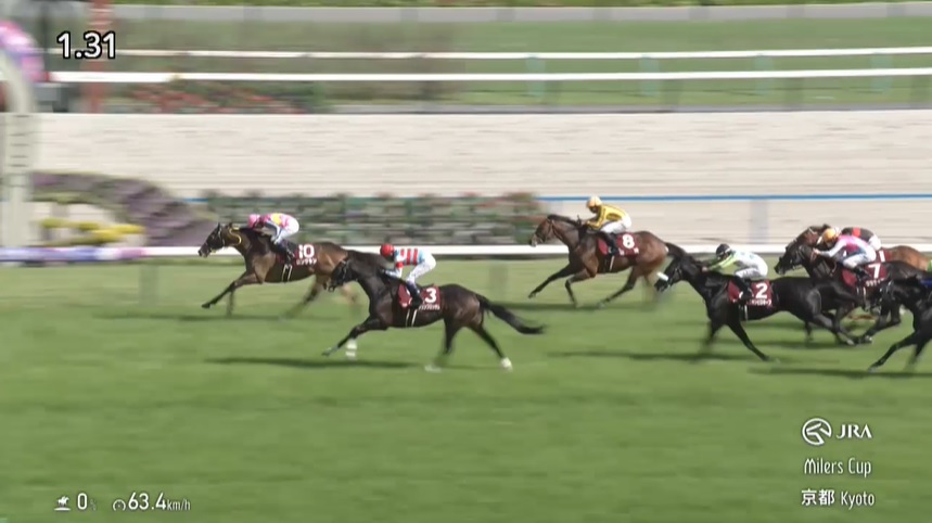 【マイラーズカップ2025】結果・動画/ロングランが抜け出し重賞連勝
