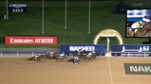 【ドバイゴールデンシャヒーン2025】結果・動画/ダークサフロンが逃げ切る