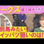 「桜花賞より確実に良くなってる!」エンブロイダリー、アルマヴェローチェ、リンクスティップ・・・オークス(GⅠ)を元ジョッキーの細江純子さんが解説!<細江純子のネタ帳>