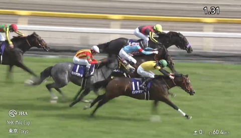 【競馬】NHKマイルCは松山騎乗のパンジャタワーがV 武豊騎乗のマジックサンズ2着