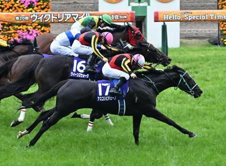 【ヴィクトリアM】1番人気アスコリピチェーノがゴール前接戦制しV!GI2勝目