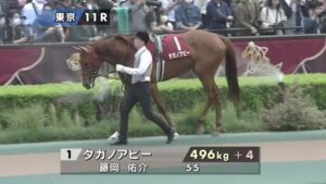 【オークス】タガノアビーが大穴開ける