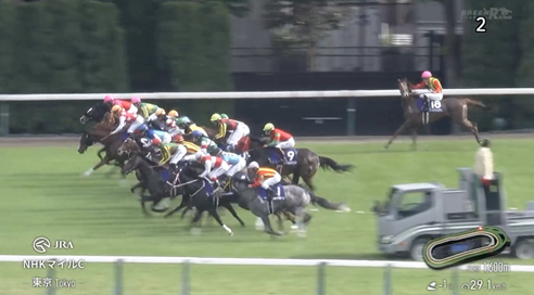 【NHKマイルC】コートアリシアン菅原騎手w w w