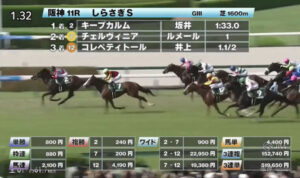 【しらさぎS】コレペティトール買えたヤツwww