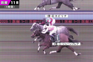 【函館スプリントＳ】2番人気カピリナがハナ差レコードＶ！ナムラクレアは出遅れて着外