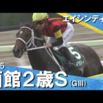2025年 函館2歳ステークス(GⅢ) エイシンディード 【カンテレ公式】
