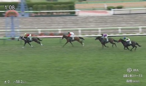 【競馬】函館2歳Sはキング騎乗の地方から転厩のエイシンディードがV